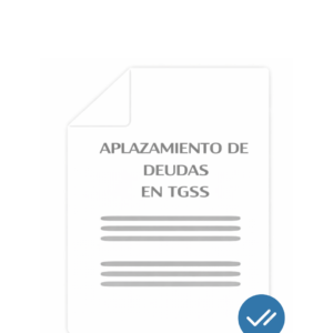 Aplazamiento de Deudas en TGSS