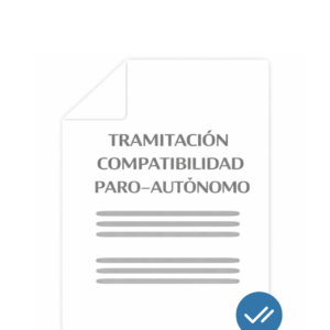 Tramitación compatibilidad paro–autónomo